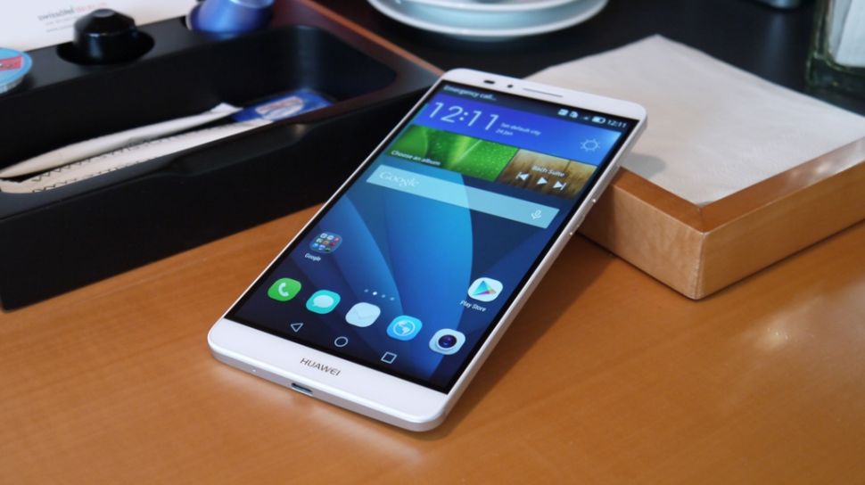 Huawei Mate 7. Photo credit: TechRadar