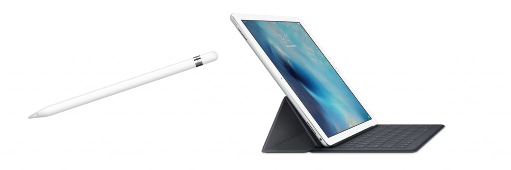 Apple Pencil and Smart Keyboard