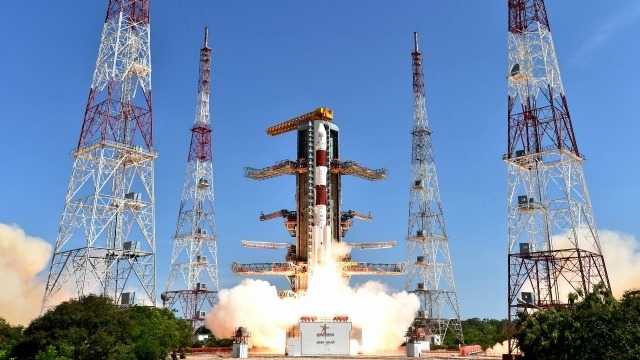 PSLV-C35 Carrying Eight Satellites Including SCATSAT