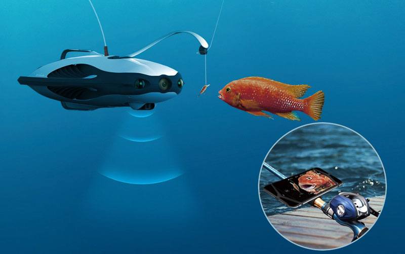 Powerray—an Underwater Drone for Marine Exploration and Fishing