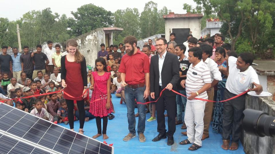 Student from U.K. Helps Indian Village Get Solar Energy